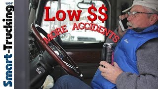 Low Skilled Truck Drivers, Low Pay Driving Up Truck Accident Numbers