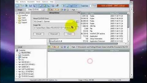 How to Open a (.bin) file CD