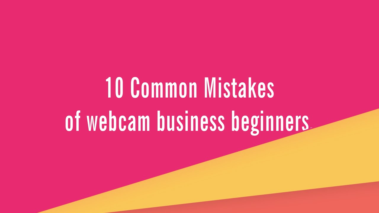 How To Start A Webcam Studio Business