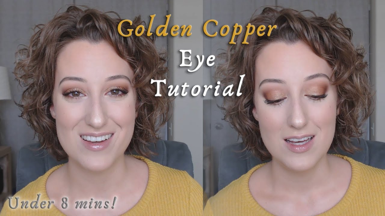 Golden Copper Eye Tutorial YouTube