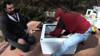 How to install a Cupola on a flat roof.