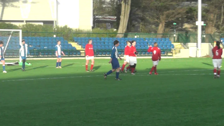 Trisha Fleming scores for Castletown v Ramsey (1-0...