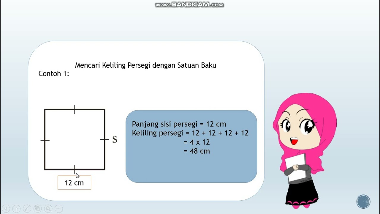 Keliling Persegi (Kelas IV)