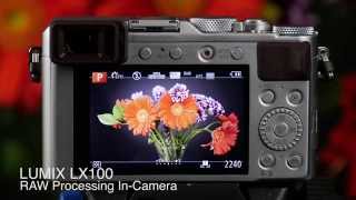 Full Panasonic - LUMIX Point and Shoot - DMC-LX100 - How to use Raw Processing in Camera. Guide