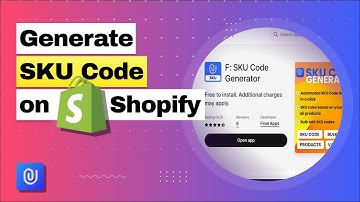 How to generate SKU code for your products in Shopify store using Final: SKU Code Generator app.