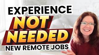 START IN JUNE WITH TRAINING No Experience Needed Remote Jobs