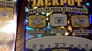 $5 million dollar jackpot california lottery big win scratchers!!! i
won.