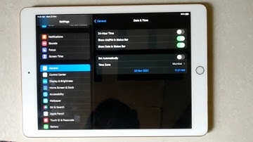 How to Disable Show AM PM on Status Bar on iPad