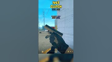 CS 2 1v3 Clutch & 4 kills #csgo #counterstrike2 #gaming #shorts #cs2