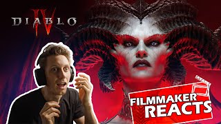 Filmmaker Reacts - DIABLO 4: Inarius VS Lilith in Hell CINEMATIC