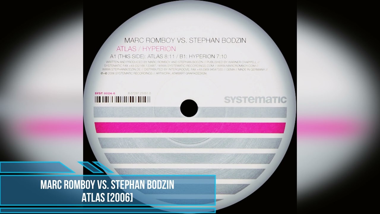 Marc Romboy vs. Stephan Bodzin – Atlas [2006] - YouTube
