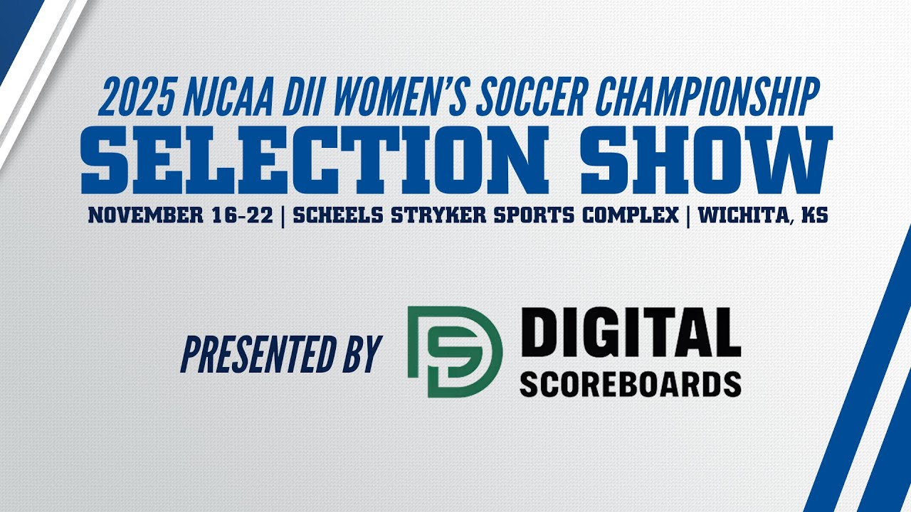 2025 NJCAA DII Women's Soccer Championships Selection Show - YouTube