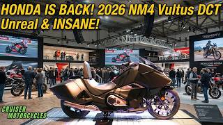 HONDA IS BACK! The 2026 NM4 Vultus DCT Is the Most Futuristic Motorcycle Ever!