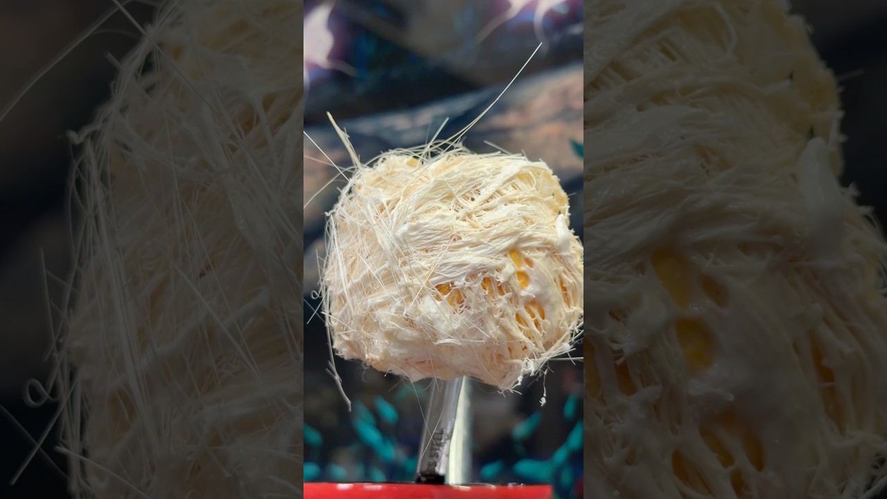 Amazing trick with tangerine and marshmallow 