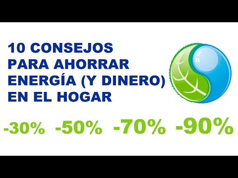 Video: 10 consejos eficientes de energía para el hogar para ahorrar dinero