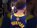 Andre Iguodala Gifts Stephen Curry Game Ball | #shorts