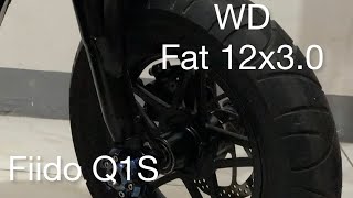 How to Install Fat Tire on 12 Inch Hub Fiido Q1s