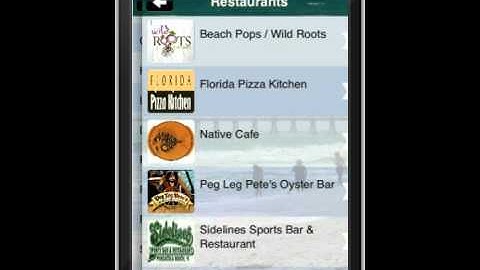 Pensacola Beach, Fl Business Directory App