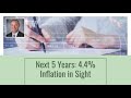 Inflation Surge: 4.4% Expected Over Next 5 Years