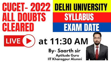 CUET 2022 | Delhi university admission 2022 | CUET exam date | CUET syllabus, pattern | JNU | BHU