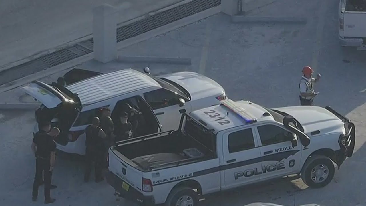 Man arrested for attacking a woman inside his car after police pursuit ...