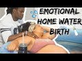 OUR EMOTIONAL HOME WATER BIRTH (Live) VLOG