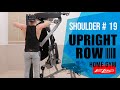 How to do the upright row for shoulder workout at hometrapeziusanterior deltoidbodycraftelite