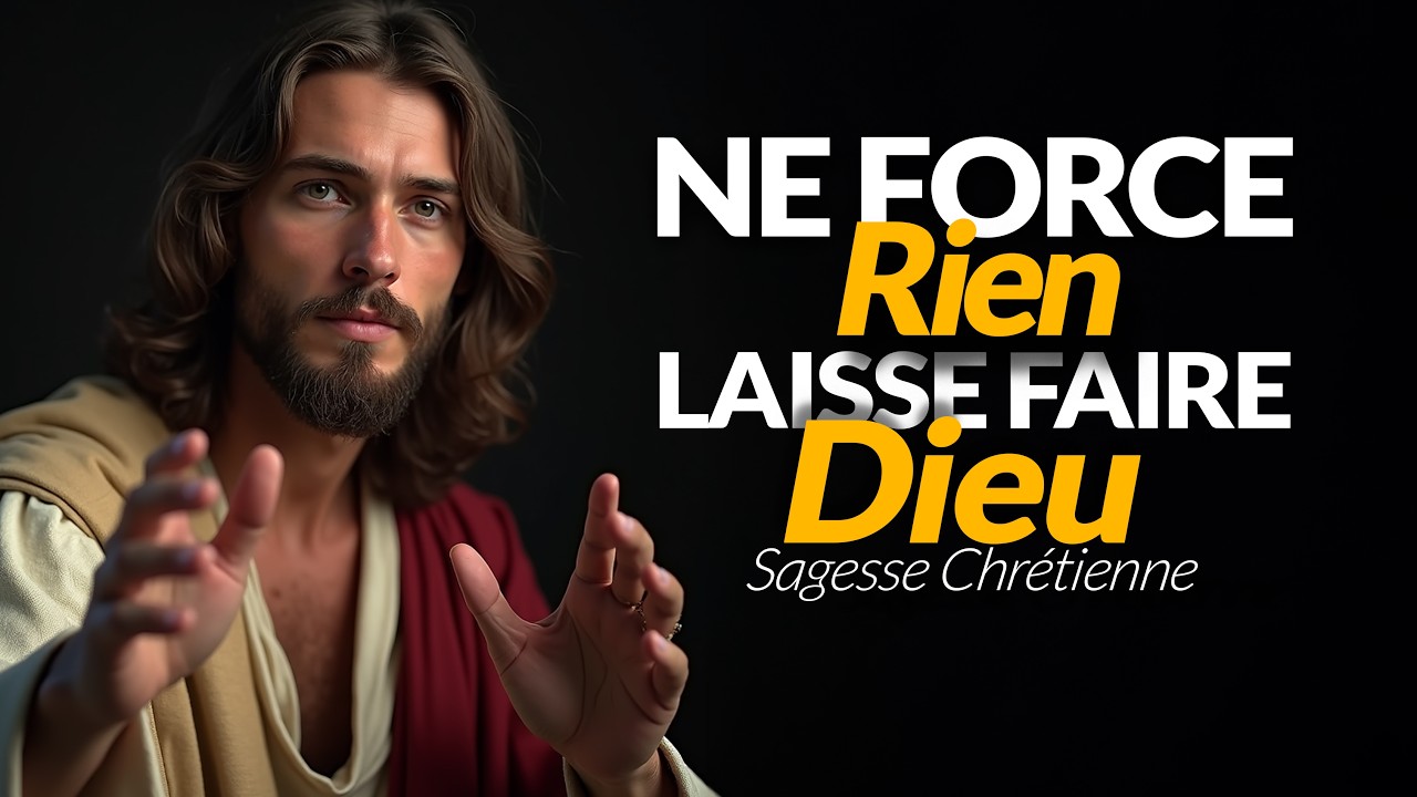 ⏰ NE FORCE RIEN TOUT ARRIVERA EN SON TEMPS | 12 PRINCIPES DE LA SAGESSE CHRÉTIENNE