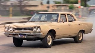Charles Bronson/ 4 star chase in '69 Plymouth