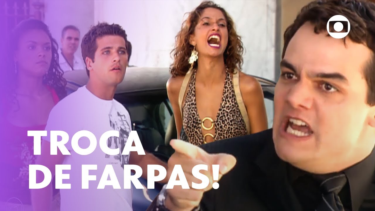 Esculhambou! Bebel faz escândalo na porta de hotel e Olavo fica furioso! | Paraíso Tropical