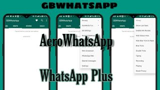 Descargar Gb, yo, plus y Aero whatsApp screenshot 5