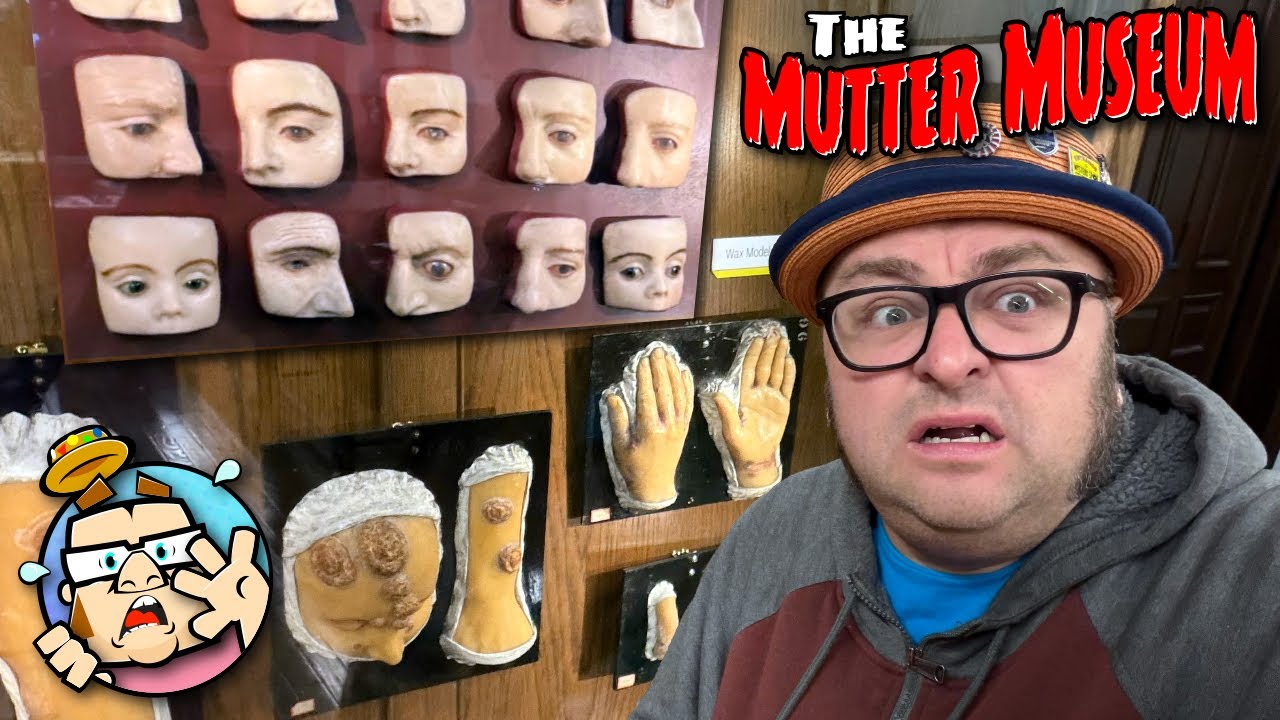 The Mütter Museum - The World's Strangest Medical Museum - The Mummer's Museum - Rocky Statue - PA