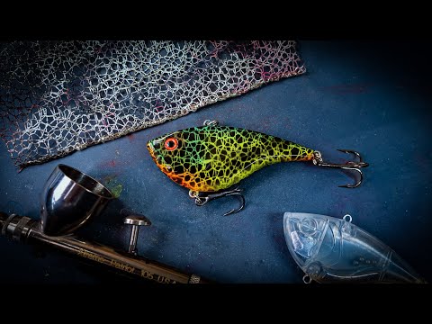My Favorite Lure Painting Stencil // DIY Lure Painting