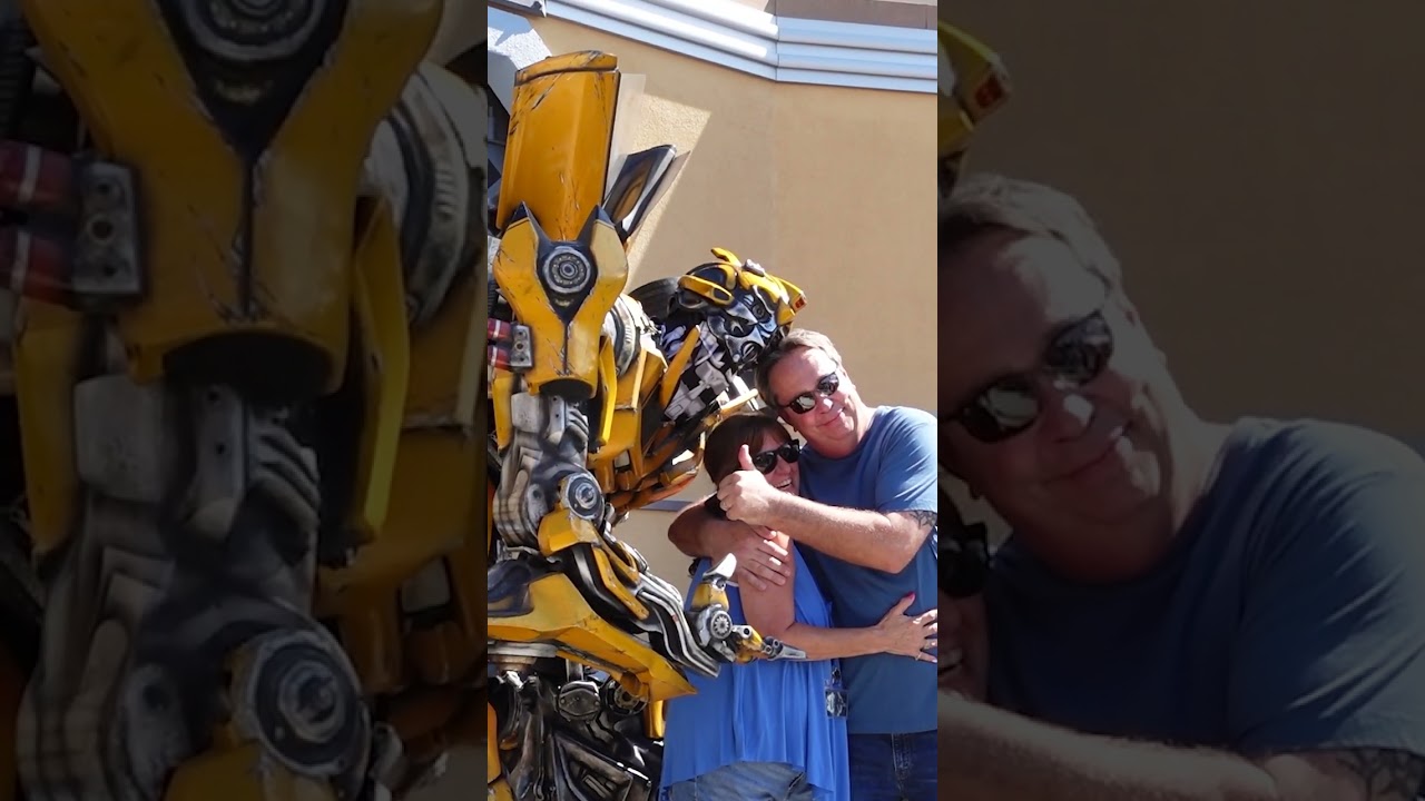 Bumblebee Unites Guests in Laughter at Universal Studios Hollywood
