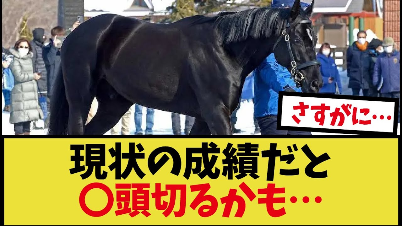 「今年のコントレイルの種付け数○○になりそう」に対するみんなの反応集