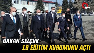 Bakan Selçuk 19 Eği̇ti̇m Kurumunu Açti