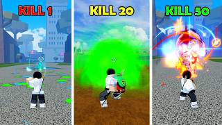 Every Kill Upgrades My Gun in Blox Fruits