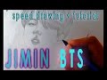 방탄소년단 BTS - 지민 JIMIN speed drawing + semi tutorial