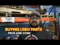 Buying used heavy machine parts