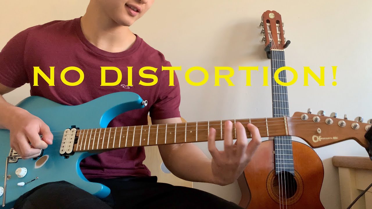 Beat It Guitar Solo With NO DISTORTION