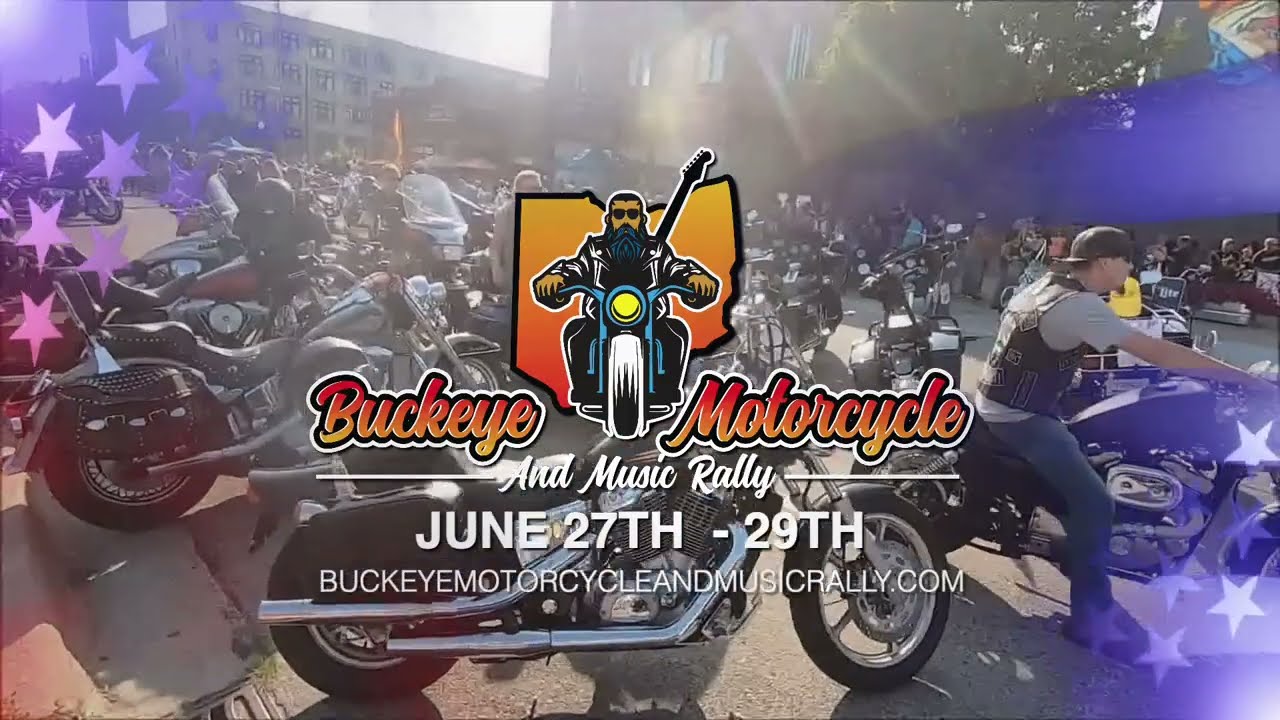 Buckeye Motorcycle and Music Rally June 27-29, 2024, at Historic Crew Stadium in Columbus, Ohio