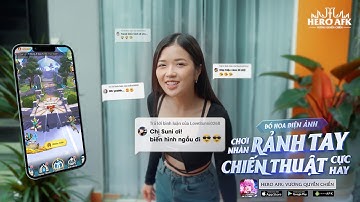 Hero AFK: Vương Quyền Chiến - Suni Hạ Linh cosplay Hero Nữ Thần Chiến Binh