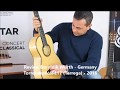 Detailed review of a Dominik Wurth Torres F17 replica www concert classical guitar com