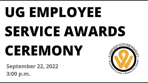 UG Employee Service Awards Ceremony 2022
