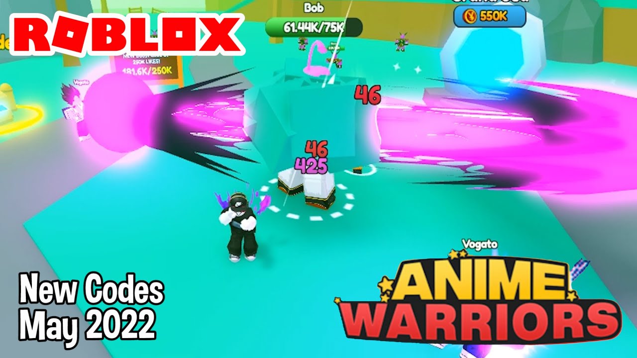 Code Anime Warrior Simulator Roblox di Bulan Mei 2022!