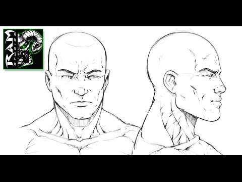 neck draw comic muscles drawing comics robert anatomy tutorial narrated marzullo body