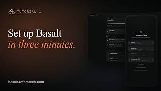 Set up Basalt in three minutes: Windows host and your phone