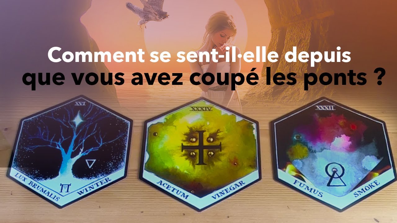 Comment se sent-il depuis que vous avez coupé les ponts ? 🧐✨🤐 | tirage à choix (intemporel)
