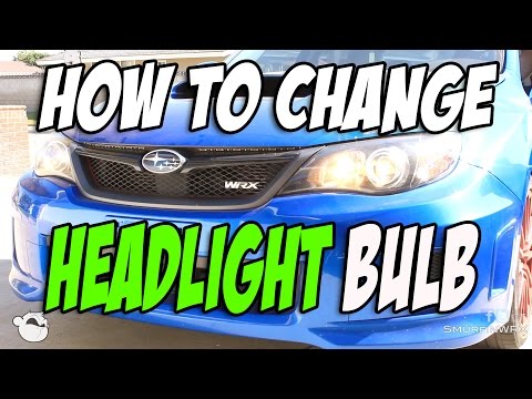 How To Change Your Headlight Bulb 2011 Subaru WRX