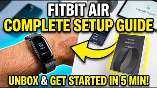 How to setup new Fitbit Air (instructions)